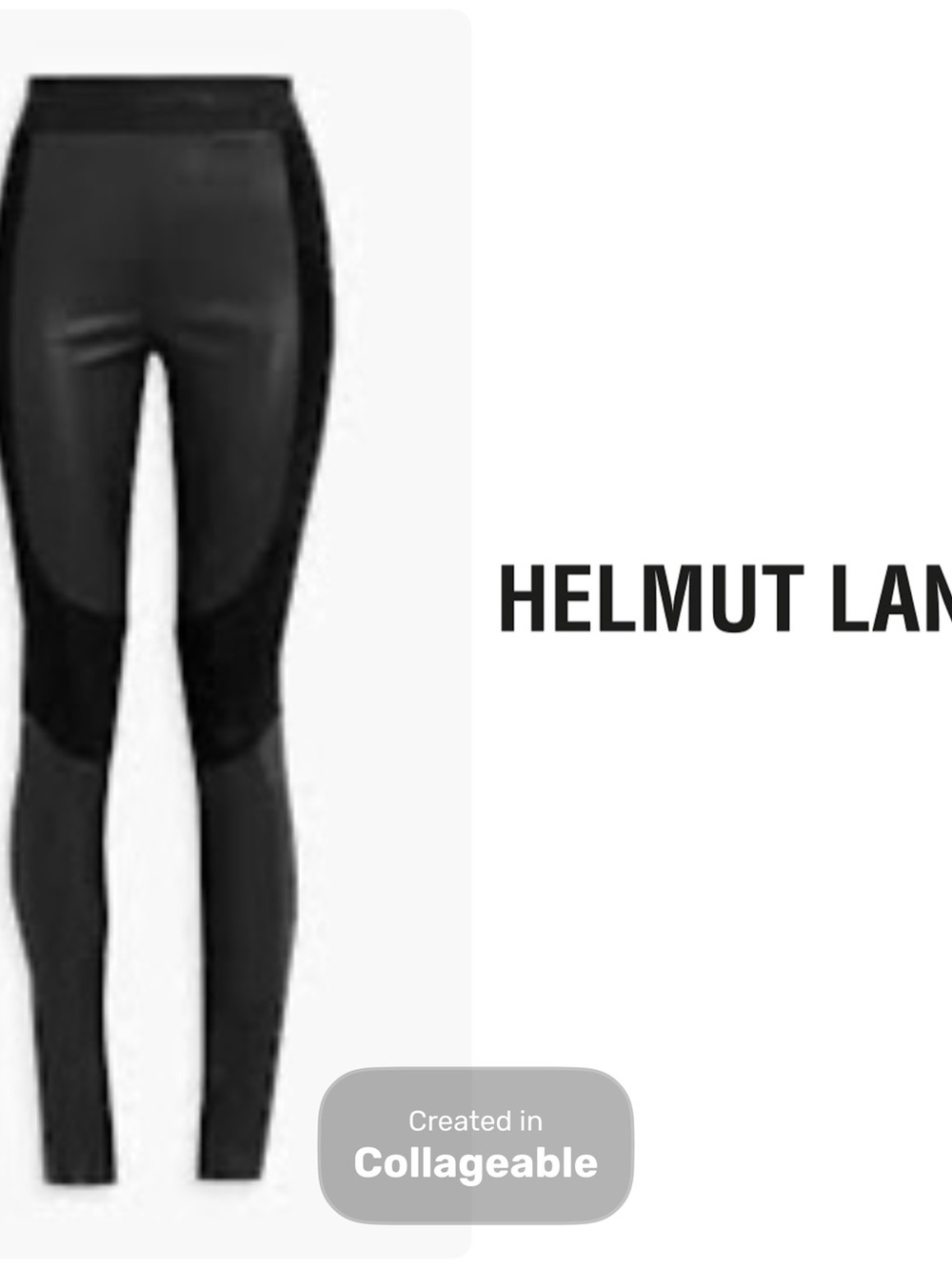 ‼️WOW‼️Helmut Lang Black🖤 High-Waist Ponte Leggings‼️EUC